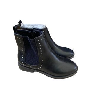 Zara kids studded ankle boots US size 4.5